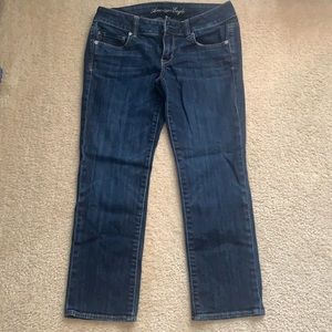 American Eagle Jean Capris